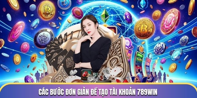 Các bước đơn giản để  tạo tài khoản 789Win